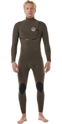 2025 Rip Curl Mens Flashbomb Pro 4/3mm Zip Free Wetsuit 14NMFS - Deep Rock